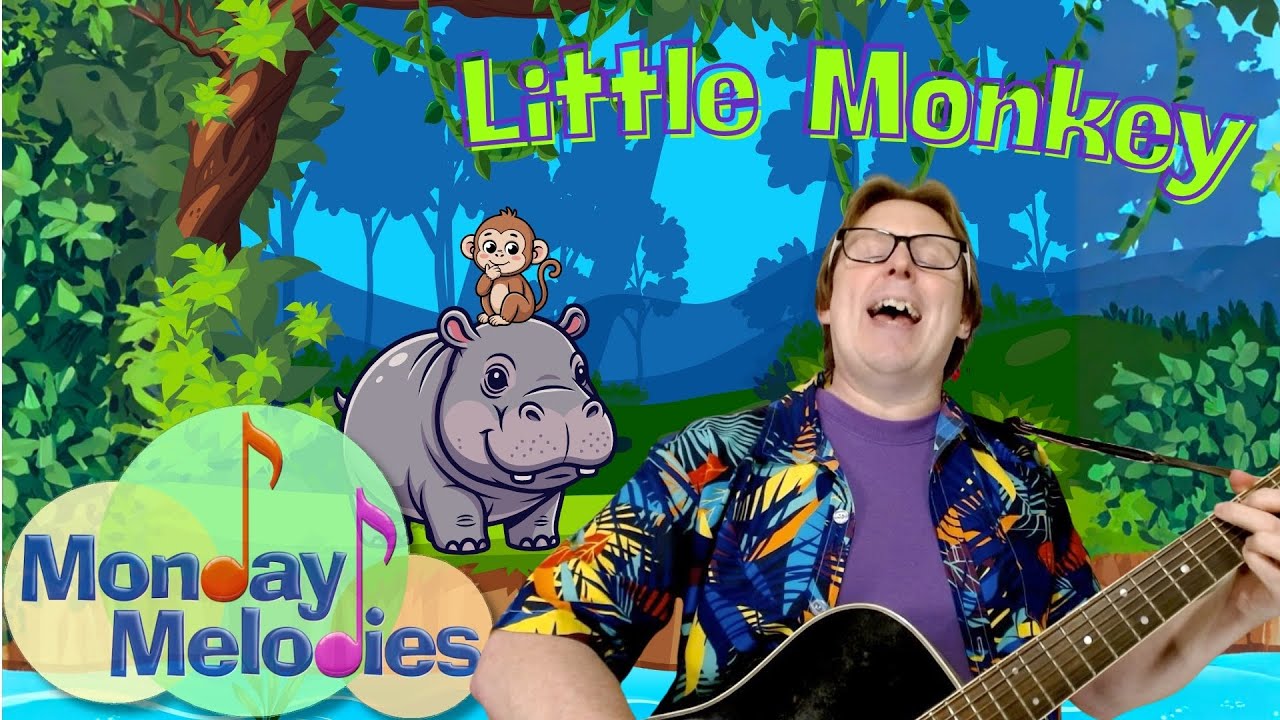 Little Monkey | Children's Song by Monty Harper