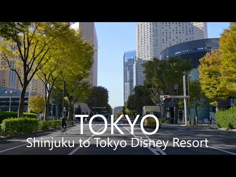 Shinjuku to Tokyo Disney Resort | Tokyo Metropolitan EXPWY Drive 4K