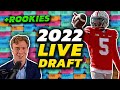 2022 Fantasy Football Live Draft (Rookies Included!!)