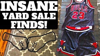 You Won't Believe These Yard Sale Finds! - CRAZY Vtg CHICAGO BULLS SCORE | Ralli Roots