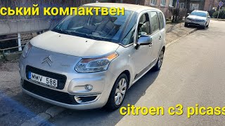 Міський компактвен за недорого Citroen c3 Picasso 2009 1.4 бензин