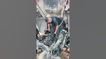 Sharing the unloading method of the piston