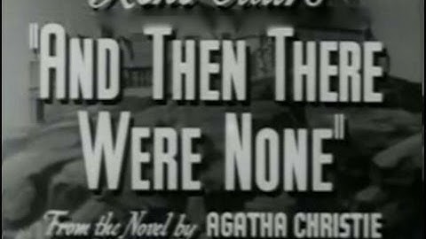 Agatha Christie | And Then There Were None (1945) [Crime] [Mystery]