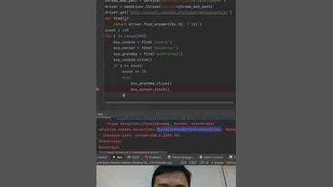 How to solve StaleElementReferenceException in Selenium Library #python #coding #programming #error