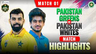 Short Match Highlights | Pakistan Greens vs Pakistan Whites | M1 | National Champions Cup 2026 | ... screenshot 4