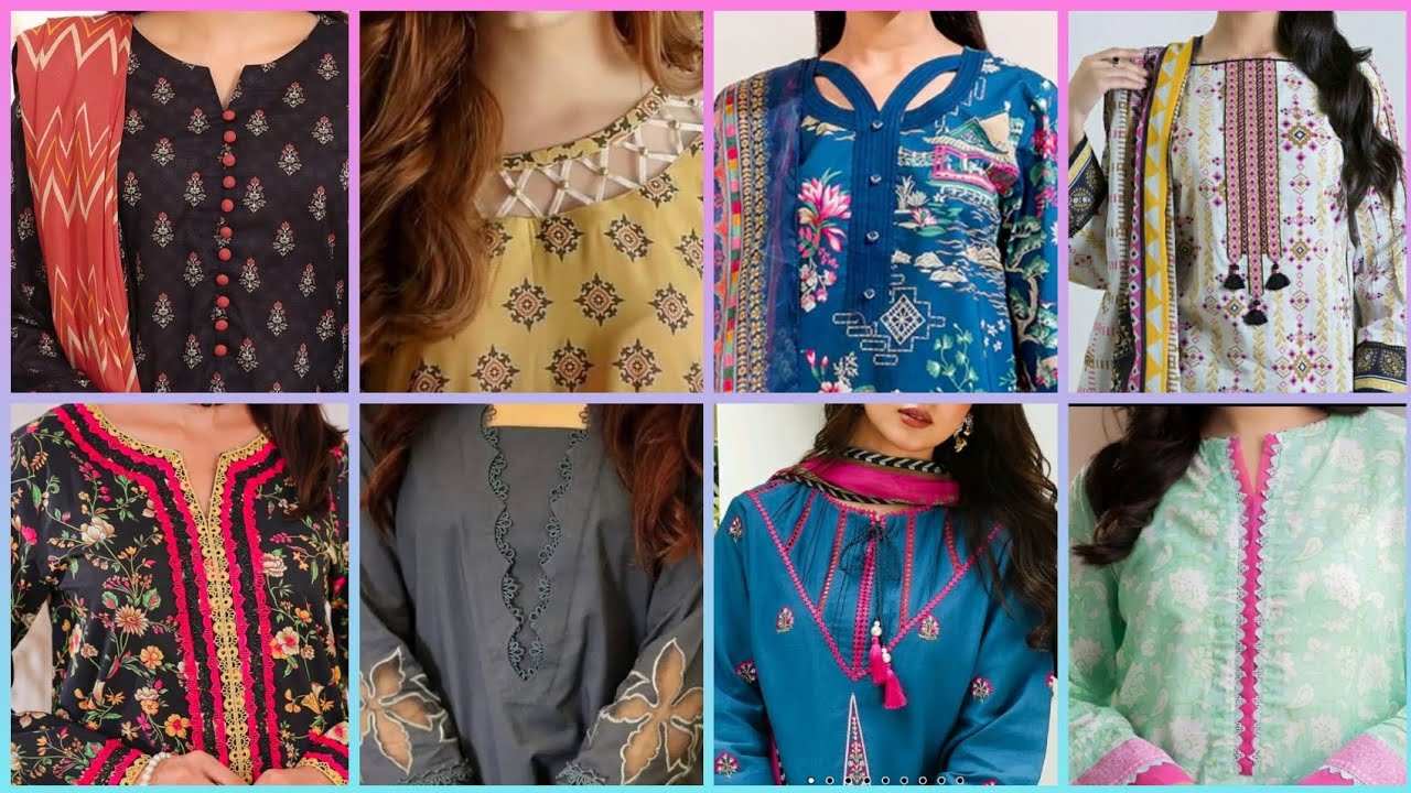 Beautiful and stylish neck designs| lawn cotton dress neck designs 2026| unique gol neck designs 
