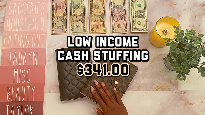 CASH ENVELOPE + SINKING FUNDS STUFFING| LOW INCOME| APRIL 2021 PAYCHECK #2| TAYLORBUDGETS