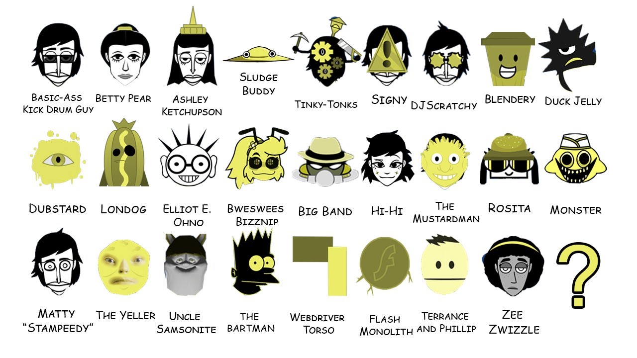 Every Incredibox Mustard in 8 Minutes