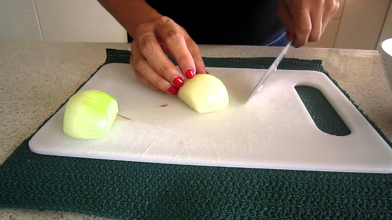 How to dice an onion YouTube