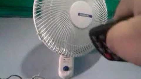 Control remoto para ventilador con PIC16F628A