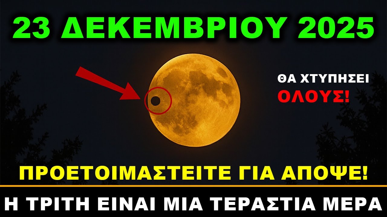 ΠΡΕΠΕΙ να το μάθεις! 9 Θαύματα που θα ζήσεις μετά τη Νέα Σελήνη | 23 Δεκεμβρίου