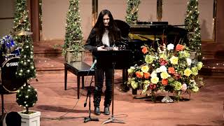 2018 Youth Concert - 05 - Abigail Mathi Amorim - Born for This
