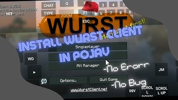 How to install Wurst Client On Pojav Launcher [Mobile] - 100% Works!