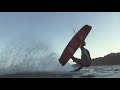 Kitesurfing sunset session in dahab bluelagoon part 1