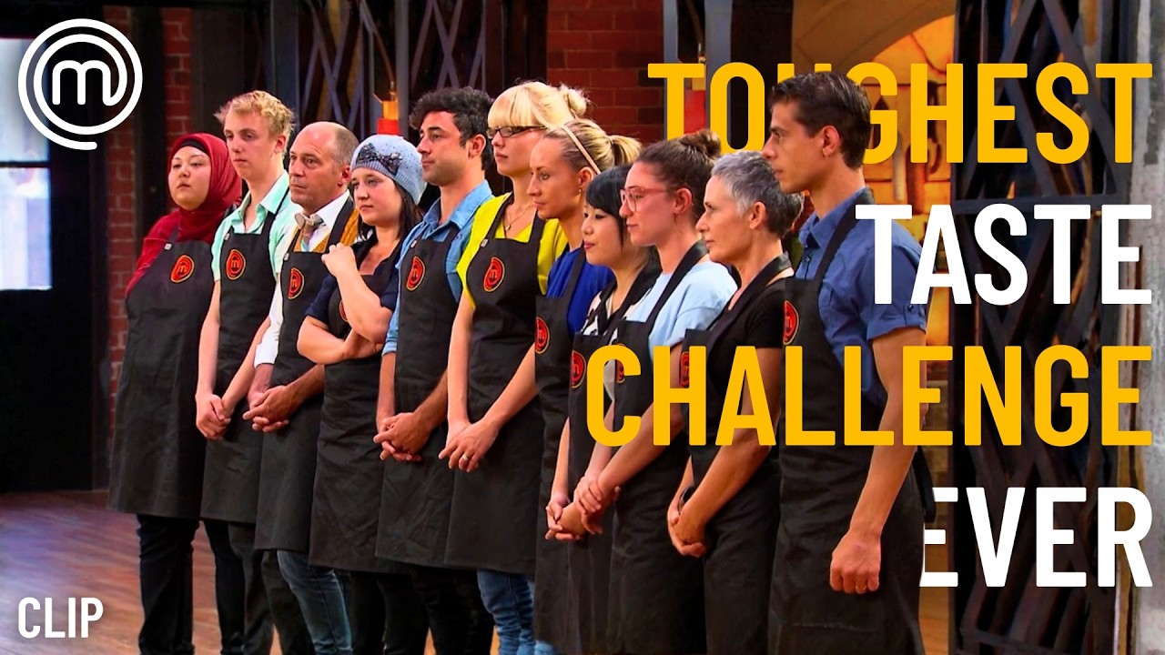 Toughest Taste Challenge Ever! | MasterChef Australia | S4 Ep17 - YouTube