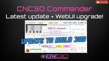 CNC3D Commander - Update to build 300 + Nighthawk WebUI update!