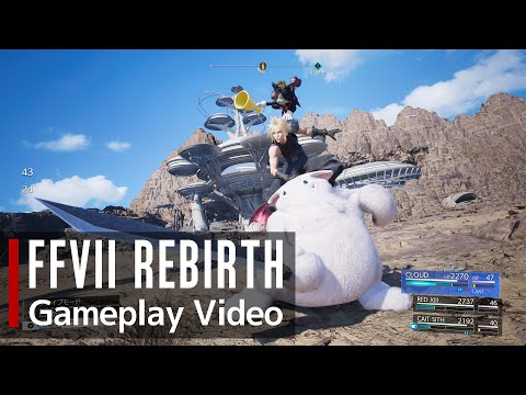 『FINAL FANTASY VII REBIRTH』ゲームプレイ紹介映像