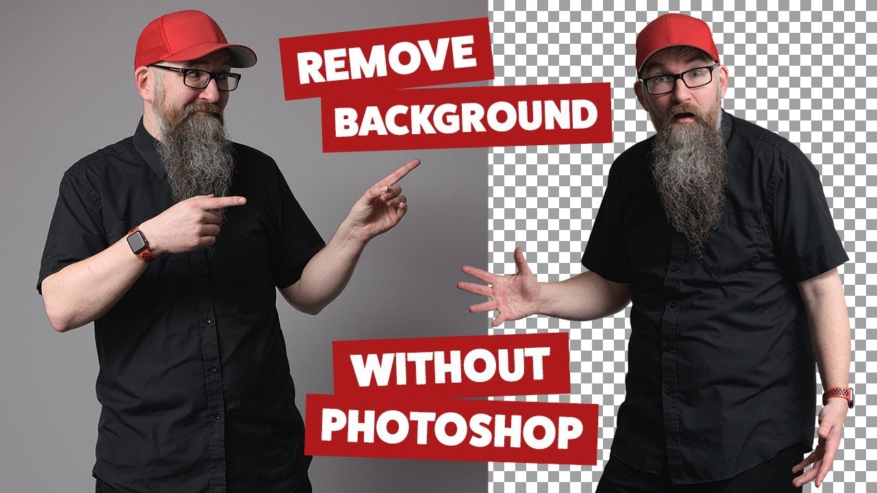 Remove Background From Image Without Photoshop See Description For Updated Video Link Youtube