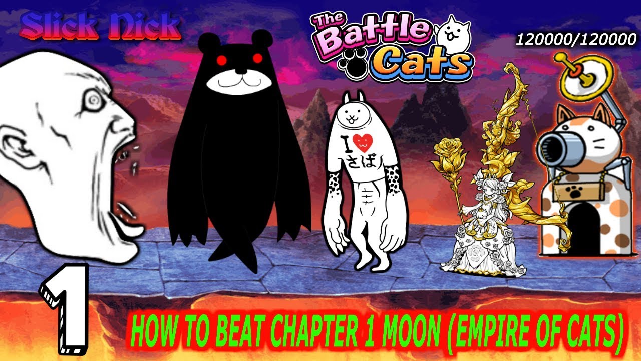 Battle Cats Empire of Cats How to Beat Chapter 1 Moon! YouTube