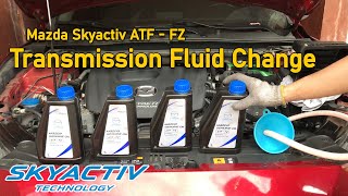 How to Change your Automatic Transmission Fluid - Mazda Skyactiv ATF FZ