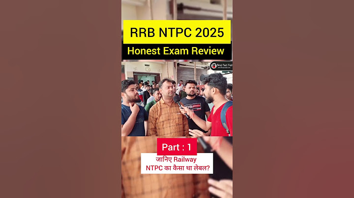 RRB NTPC 2025 Exam Review Today🔥 Paper Analysis😱 Tough Paper 😰