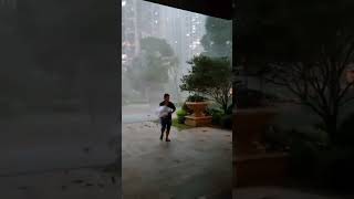 Strong Storm Hits China City