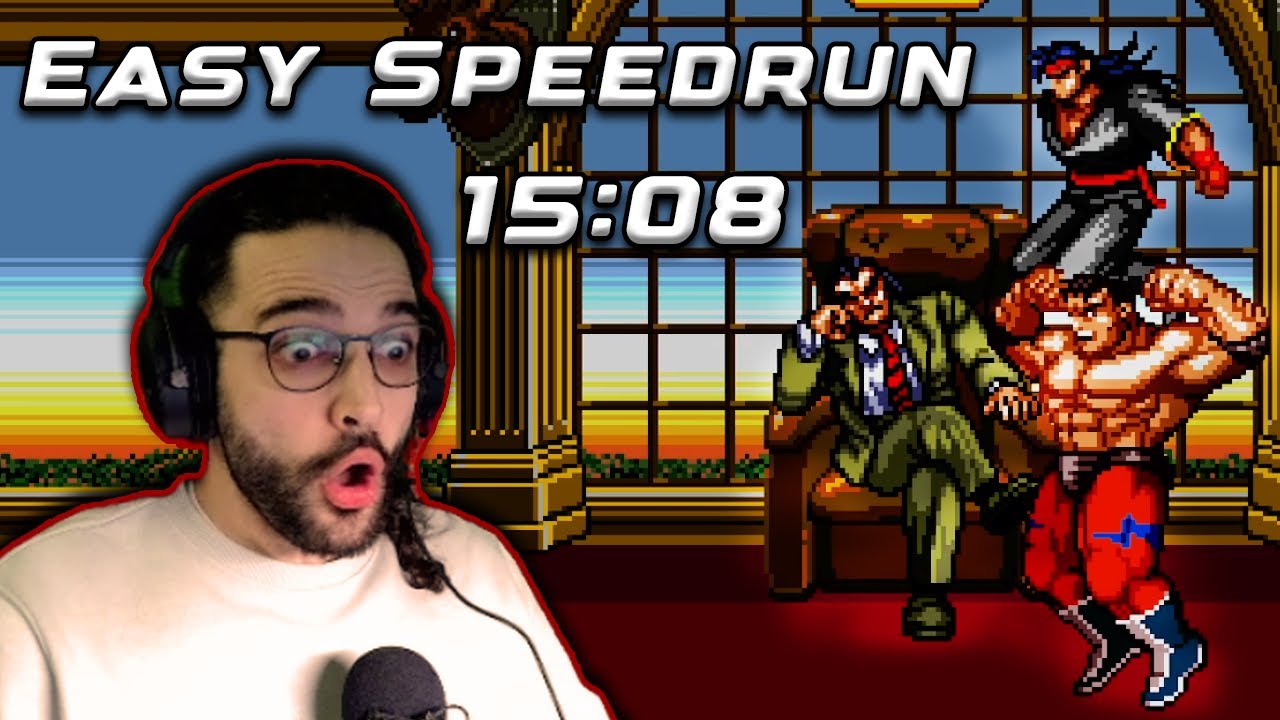 Streets of Rage 2 New Era Max Easy Speedrun 15:08:230 Мировой рекорд!