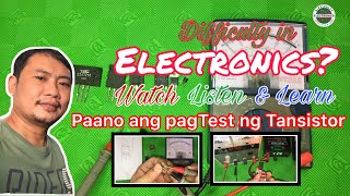 How to test Transistor | Basic Operation | Difference between NPN and PNP screenshot 5