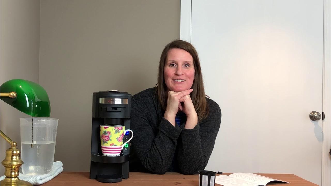 Ambiano Single Serve Coffee Maker YouTube