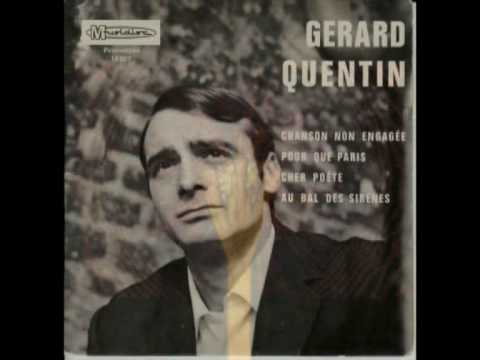 Gerard Quentin Chanson Non Engagée