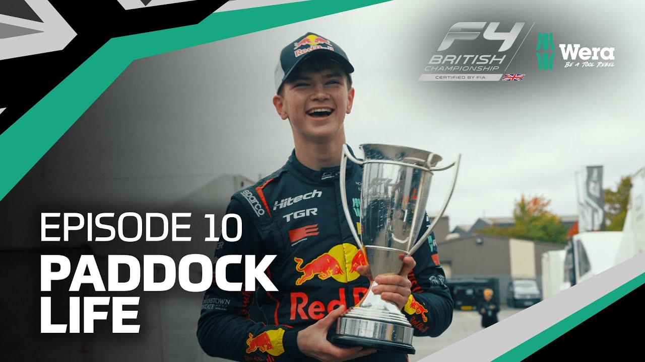 Paddock Life, Episode 10 | Round 10: Brands Hatch (GP) | Wera Tools British F4