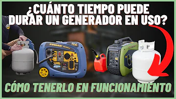 ¿Cuánto tiempo puede funcionar un generador Generac sin pararse?