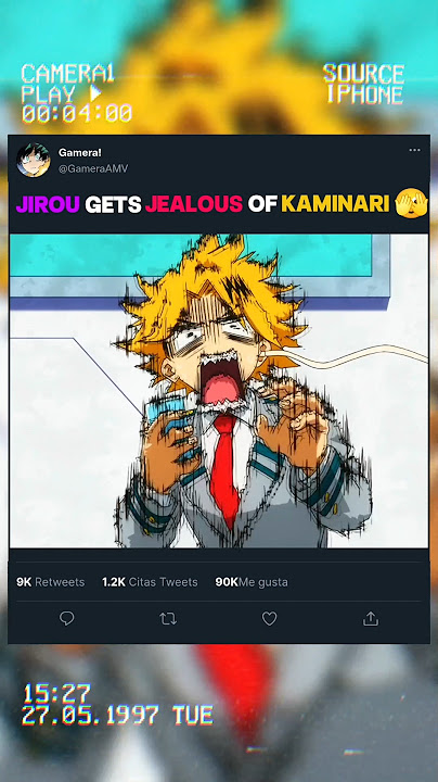Jiro gets jealous of Kaminari 😅❤️ | #myheroacademia #edit #amv #mha #anime
