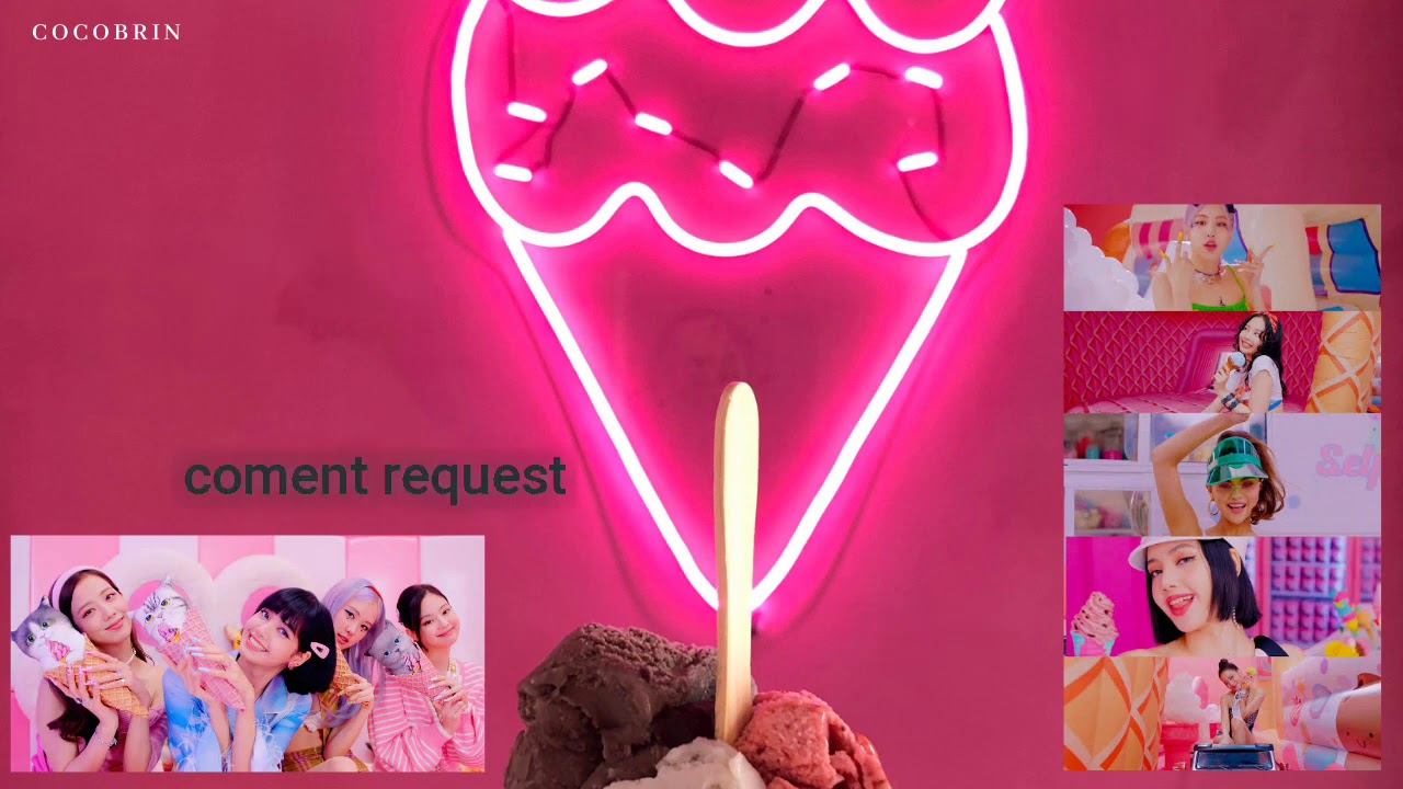 BLACKPINK ICE CREAM LYRIC (feat SELENA GOMEZ) YouTube