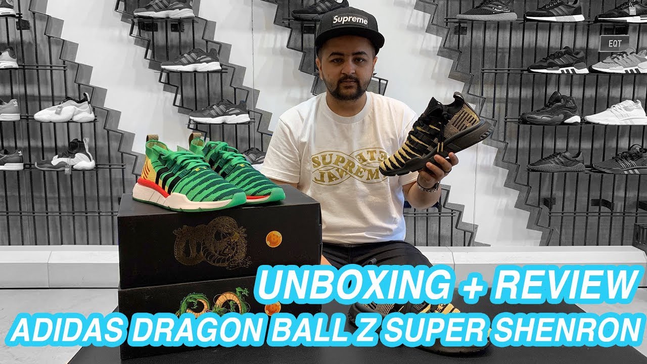 Adidas Ball Z "Shenron/SuperShenron" EQT ADV + Review YouTube