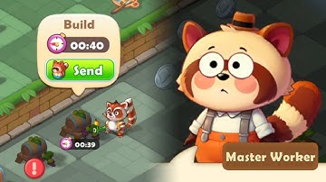 MASTER WORKER - Merge Wonder Park (Android, iOS) Gameplay Part 2