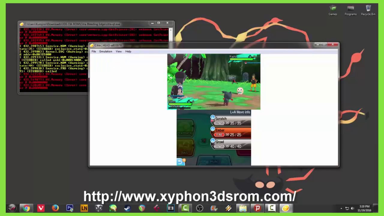 Comment faire fonctionner Pokemon Sonne au PC à l’aide de la Citra