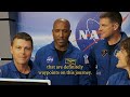 Vice President Kamala Harris talks with the NASA Artemis II Crew About How They Became Astronauts
