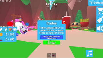 code that gives you 50,000 coins! |roblox mining simulator