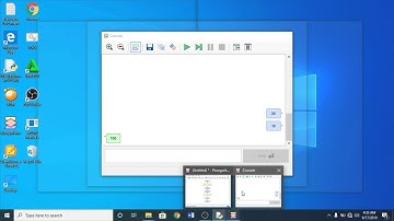 Cara mencari luas persegi panjang, segitiga dan lingkaran menggunakan flowgorithm dan python