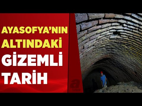 Ayasofya'nın altındaki gizemli