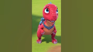 Blitz VS Spinosaurus! | Dino Ranch  #dinosaurcartoon #dinosaurs #dinosaurshorts #dinoranch #dino