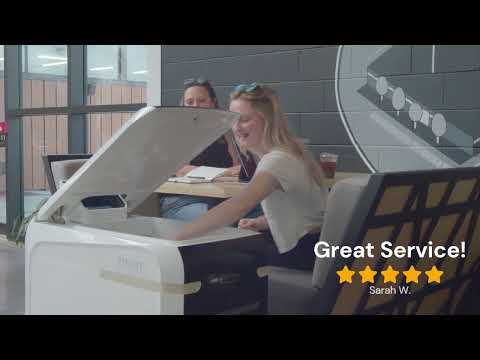 Real Life Robotics Food Delivery - video from Real Life Robotics