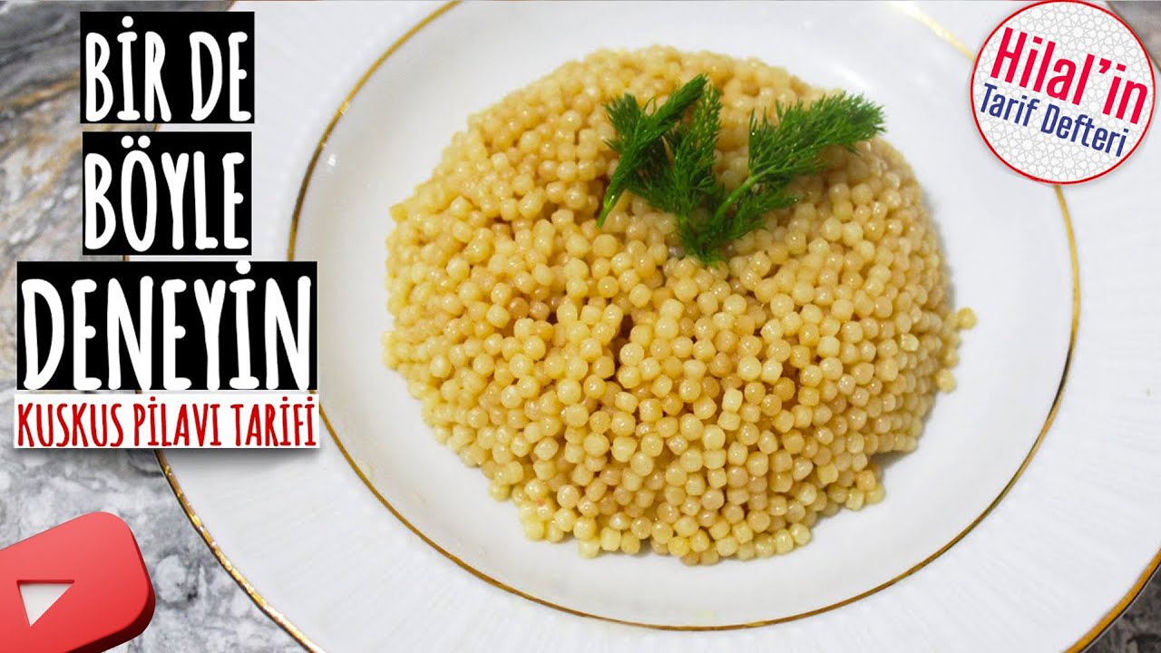 Sade kuskus pilavı tarifi - Kuskus pilavı yapılışı - Sade Kuskus pilavı