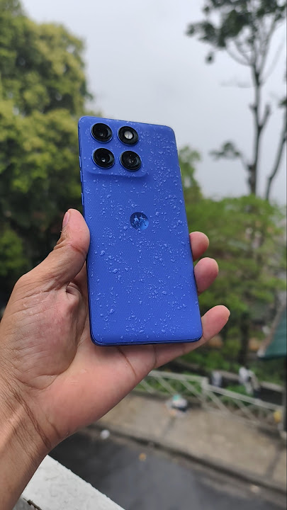 Motorola Edge 60 Pro Outdoor test IP69🔥