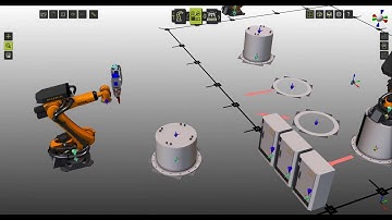 使用FASTSUITE 構建 KUKA 的點焊工作站佈局  Layout Building for KUKA Spot Ｗelding Cell with FASTSUITE