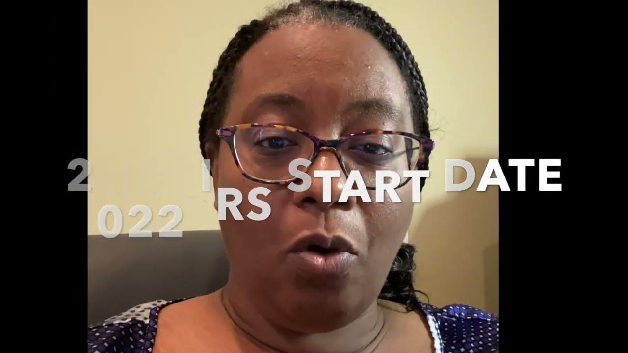 2022 IRS Start Date YouTube