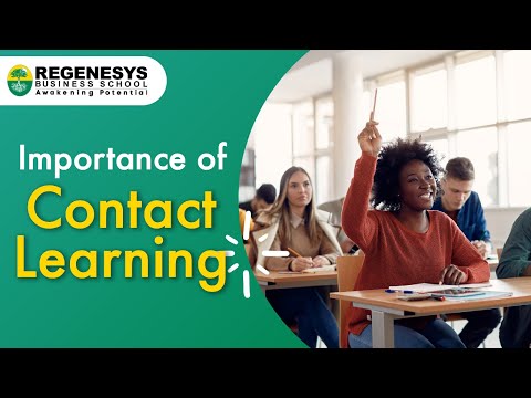 Enhance your Educational Experience with Contact Learning | Regenesys Business School