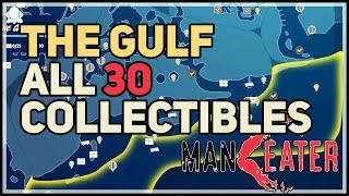 The Gulf All Landmarks Nutrient Caches License Plates Maneater