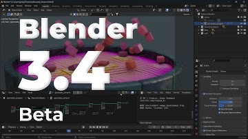 Blender 3.4 Beta - EEVEE Render Animation Test